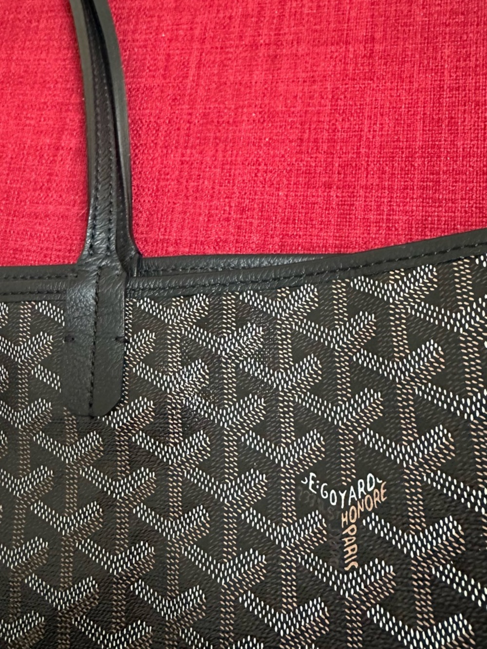 Goyard St Louis GM Tote Bag Black - Picture 6 of 12